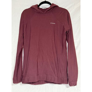 Women's Columbia Hoodie Size S Maroon